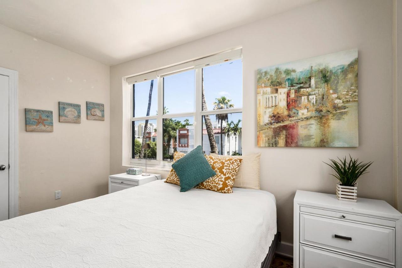 Two Bedroom Two Bath Apartment 2 Block To Beach Miami Beach Exteriör bild